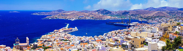 Проект по созданию линии электропередач Lavrio Syros